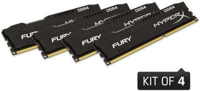 FURY HX424C15FB3K4/32 módulo de memoria 32 GB DDR4 2400 MHz, Memoria RAM