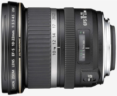 Canon - Objetivo EF-S 10-22 Mm F/3,5-4,5 USM Para EOS