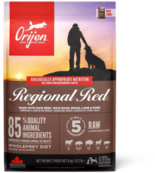 Orijen Dog Regional Red (6 kg) características
