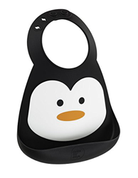 Make My Day - Babero De Silicona Pingüino Negro precio