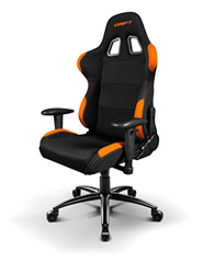 Silla Gaming Drift Dr100 Negro/Naranja características