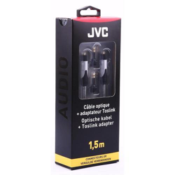 Cable óptico JVC 1,5m con adaptador Toslink precio