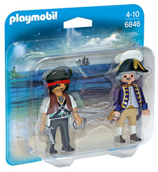 Playmobil Duo Pack Pirata y soldado (6846) precio