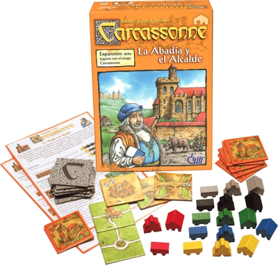 Devir Carcassonne - La Abadia y el Alcalde - Expansión