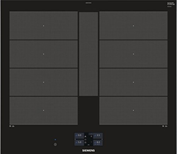 Siemens - Placa De Inducción IQ700 EX675JYW1E Con 2 Zonas De Calor Negro características