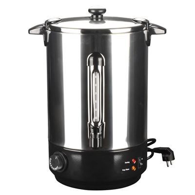 Calentador de vino vidaXL, Acero inoxidable 15 L 2500 W