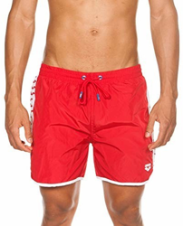 Arena Team Stripe Boxer red/white/red (001834) en oferta