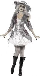 Smiffy's Ghost Ship Pirate Treasure Costume S (24362) en oferta