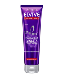 L'Oréal Paris - Mascarilla Violeta Matizadora Para El Pelo Con Mechas, Rubio O Gris Elvive Color Vive 150 Ml características