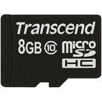 TS8GUSDC10 memoria flash 8 GB MicroSDHC Clase 10, Tarjeta de memoria