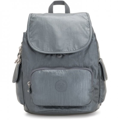 Kipling City Pack S steel grey metallic