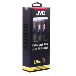 Cable Jack 3.5mm - 2 RCA JVC 1,5m precio