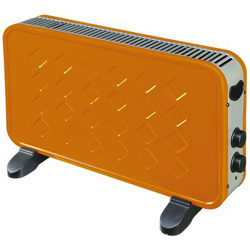 Convector Electrico Potencia 1000/2000 W Naranja - KT0595 características