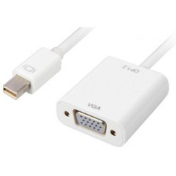 0.15m, Mini DisplayPort/VGA 0,15 m VGA (D-Sub) Blanco, Adaptador en oferta