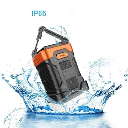 Linterna impermeable Abest, 10000 mAh A-C6, Naranja en oferta