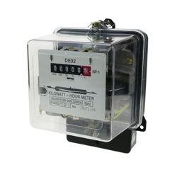 Contador BeMatik medidor de electricidad monofásico 20A 230V 50Hz de plástico transparente 80A máx. en oferta