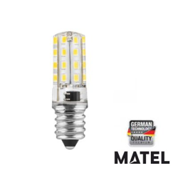 Bombilla LED silicona tubular E14 3w. fria 22649 en oferta