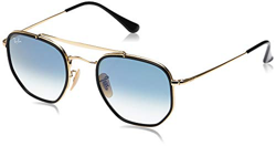 Ray-Ban 0RB3648M Gafas de Sol, Gold, 52 Unisex en oferta