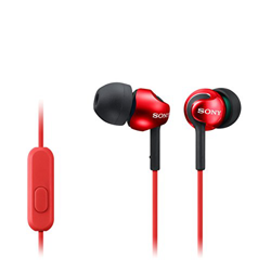 Auricular Sony MDREX110APR.CE7 Color Rojo 9MM 100 DB, Auriculares en oferta