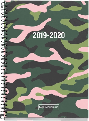 Miquelrius Agenda secundaria diaria Pink Jungle (2019-2020)