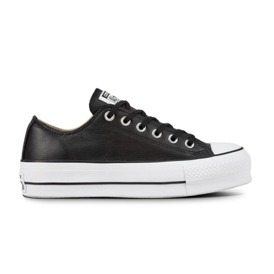 Converse - Zapatillas Casual De Mujer Chuck Taylor All Star Lift Clean Platform Baja Piel