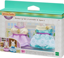 Sylvanian Families - Town Set De Vestidos Azul Y Lavanda precio