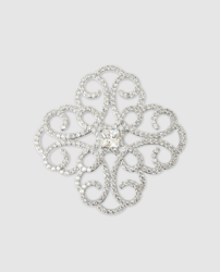 Dada Burma - Broche Clover Con Circonitas en oferta