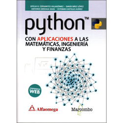 Python con aplicaciones a las matemáticas, ingeniería y finanzas (Tapa blanda) precio