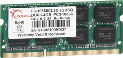 F3-10666CL9S-4GBSQ módulo de memoria 4 GB DDR3 1333 MHz, Memoria RAM en oferta