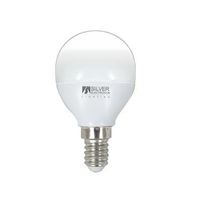 Led Esférica 6w e14 3000k 550lm