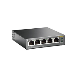 TL-SG1005P switch No administrado Gigabit Ethernet (10/100/1000) Negro Energía sobre Ethernet (PoE), Interruptor/Conmutador precio