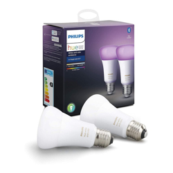 Bombilla inteligente Philips Hue E27 Ambiental Color Kit en oferta