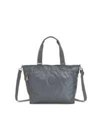 Kipling - Bolso De Hombro Grande Convertible A Bandolera Con Correa Extraíble En Gris características