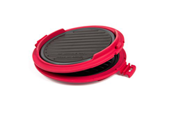 B.Bad 70120 - Grill para microondas redondo, color negro y rojo precio