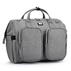 Pomelo Best Bolso Cambiador Bebé de Pañales | bolso carro gemelar | Impermeable |Gran Capacidad y Multibolsillo| Diseño universal,con 2 Ganchos Carrit en oferta