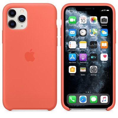 Funda de silicona Apple Clementina para iPhone 11 Pro