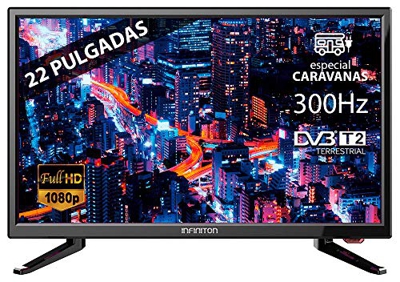 TV LED INFINITON INTV-20L Negro Especial 12V Caravana