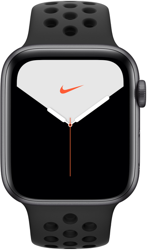 Apple - Watch Nike Series 5 GPS, 40mm Caja De Aluminio En Plata - Correa Nike Sport Platino Puro/negra en oferta