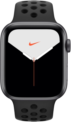 Apple - Watch Nike Series 5 GPS, 40mm Caja De Aluminio En Plata - Correa Nike Sport Platino Puro/negra