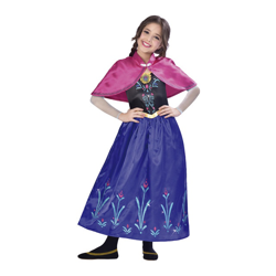 DISNEY - Disfraz Infantil Anna Frozen, El Reino De Hielo en oferta