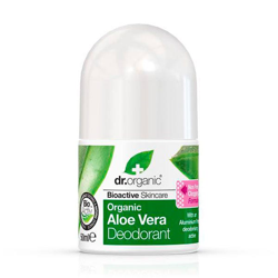 Desodorante de Aloe Vera Orgánico Dr. Organic 50ml características