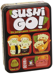 Devir- Sushi Go Juego de Mesa, Multicolor, Miscelanea (BGSUSHI) características