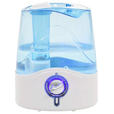 vidaXL Humidificador de Aire Ultrasónico con Luz 6 L Pulverizador Vapor Frío