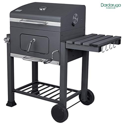 DARDARUGA BBQ Barbacoa Grill de carbón carbón vegetal con estante parrilla Ahumador precio