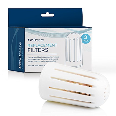 Pro Breeze - 3 filtros de cerámica de reemplazo para el humidificador ultrasónico 3.8L (PB-07)