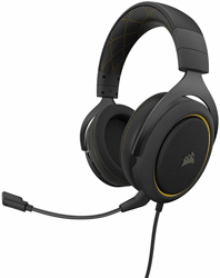 Corsair HS60 PRO Surround 7.1 Gaming Amarillo - Auriculares características