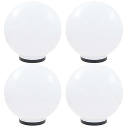 Lámparas de bola LED 4 unidades esféricas PMMA 40 cm - VIDAXL precio