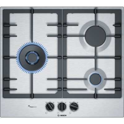 Placa de Gas - Bosch PCC6A5B90 Integrado Gas hob Acero inoxidable hobs