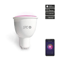 Bombilla LED Inteligente SPC Sirius 380 Lm Blanca+Colores 2700K GU10 WiFi precio