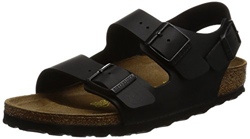 Birkenstock MILANO Hombre Negro 100905 Zapatos Chanclas precio